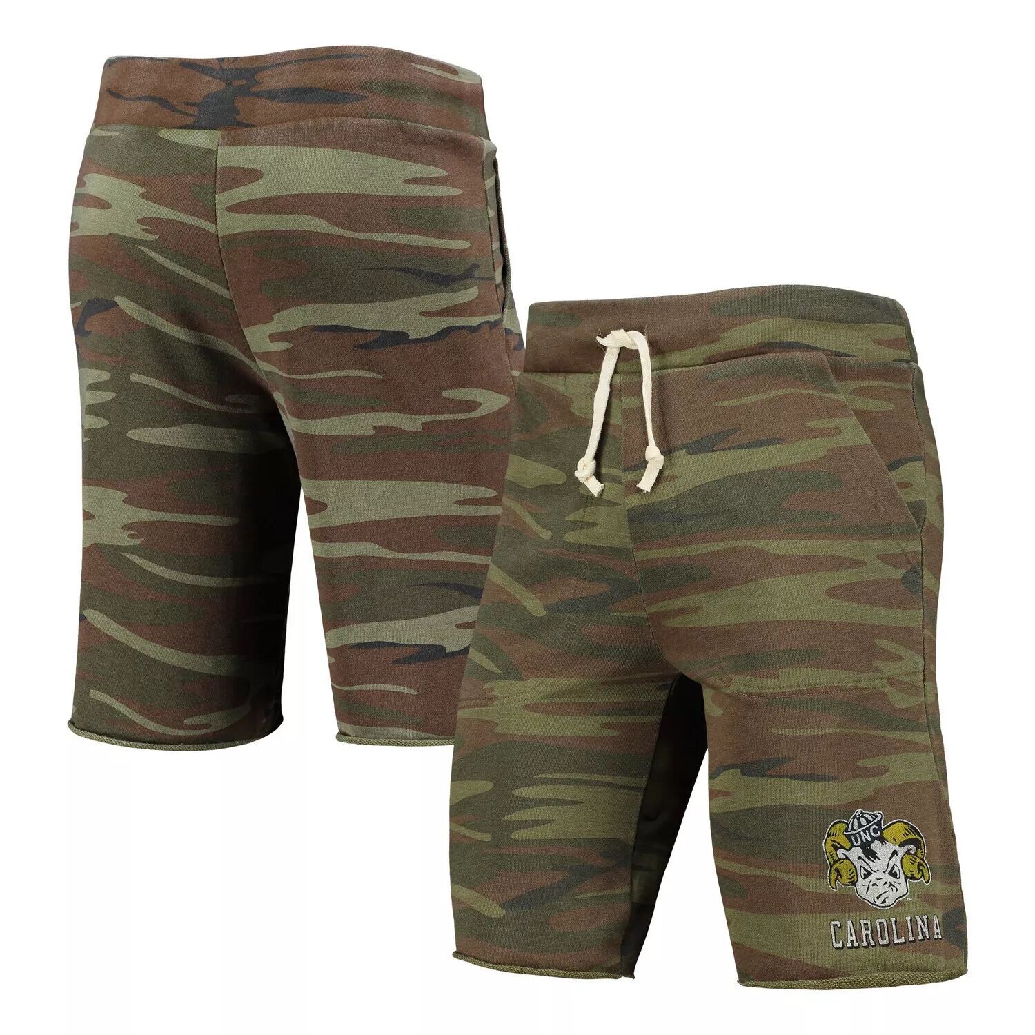 

Мужские камуфляжные шорты Victory Lounge Alternative Apparel North Carolina Tar Heels