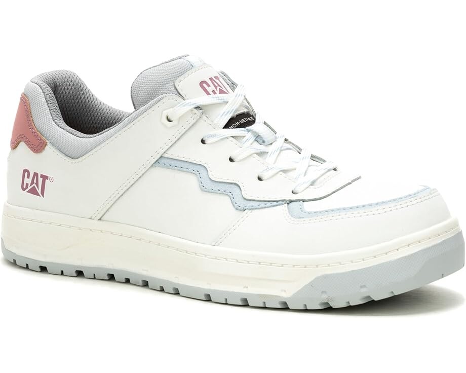 

Кроссовки Caterpillar Streamline Court CT, цвет Bright White Nubuck