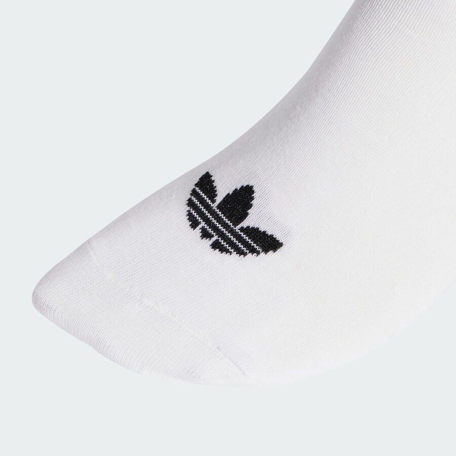 Носки ADIDAS ORIGINALS Liner 3 Pairs, mottled grey/Black/White — фото 3