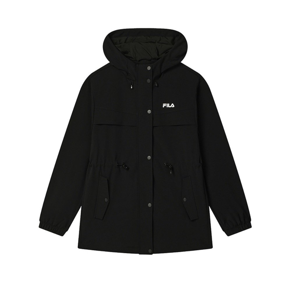 

FILA Оригинальная женская куртка Jet Black BK, Jet Black-BK