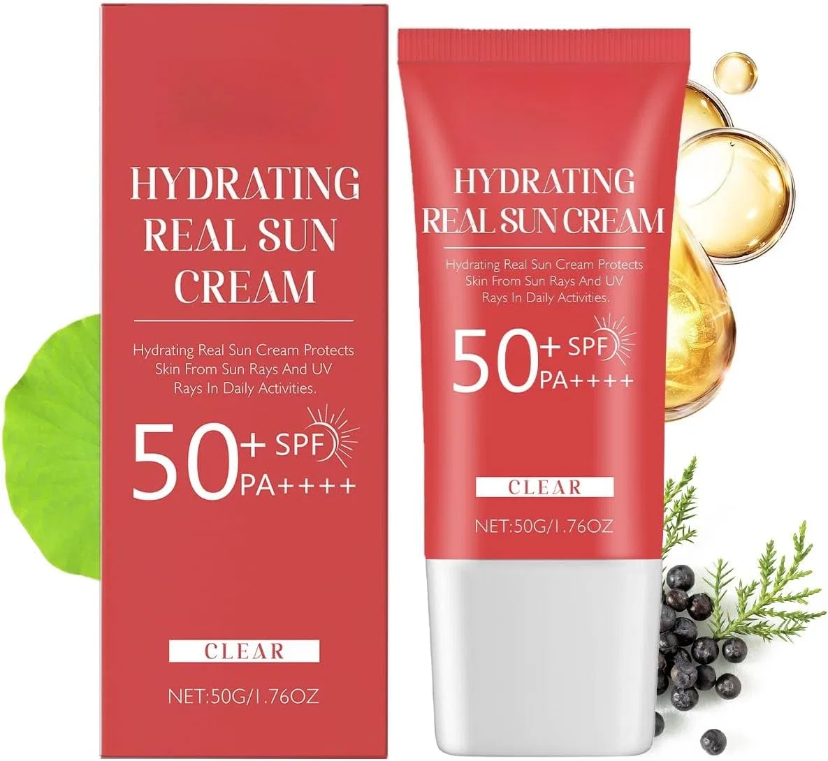 Солнцезащитный крем для лица SPF 50, 50 г