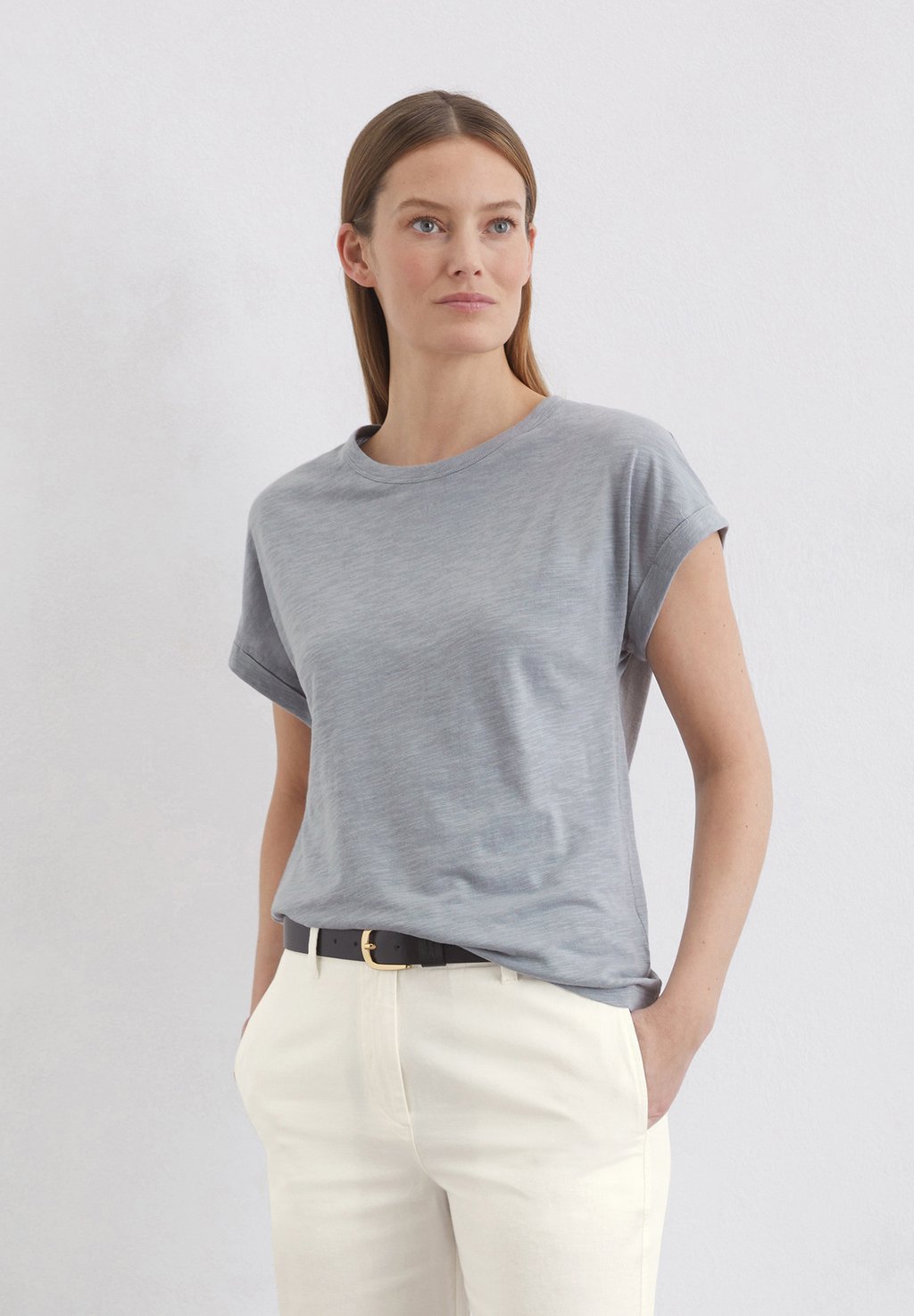 

Базовая футболка SHORT SLEEVE CREW NECK Marc O'Polo, темно-синий