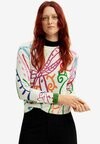 

Свитер Desigual, бежевый