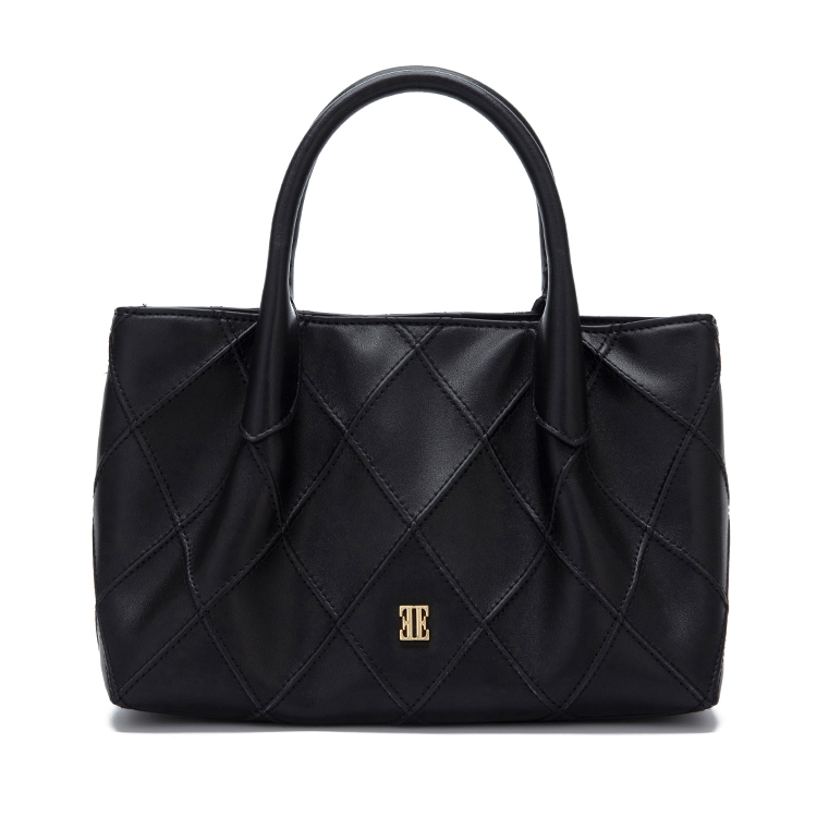 

ELLE Сумка из коровьей кожи Regular Women's Dark Brown/Black