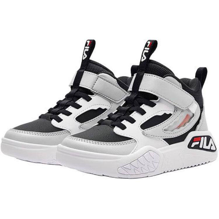 FILA KIDS Непромокаемые высокие детские скейтерские кроссовки Blue Gray Kids' — фото 4