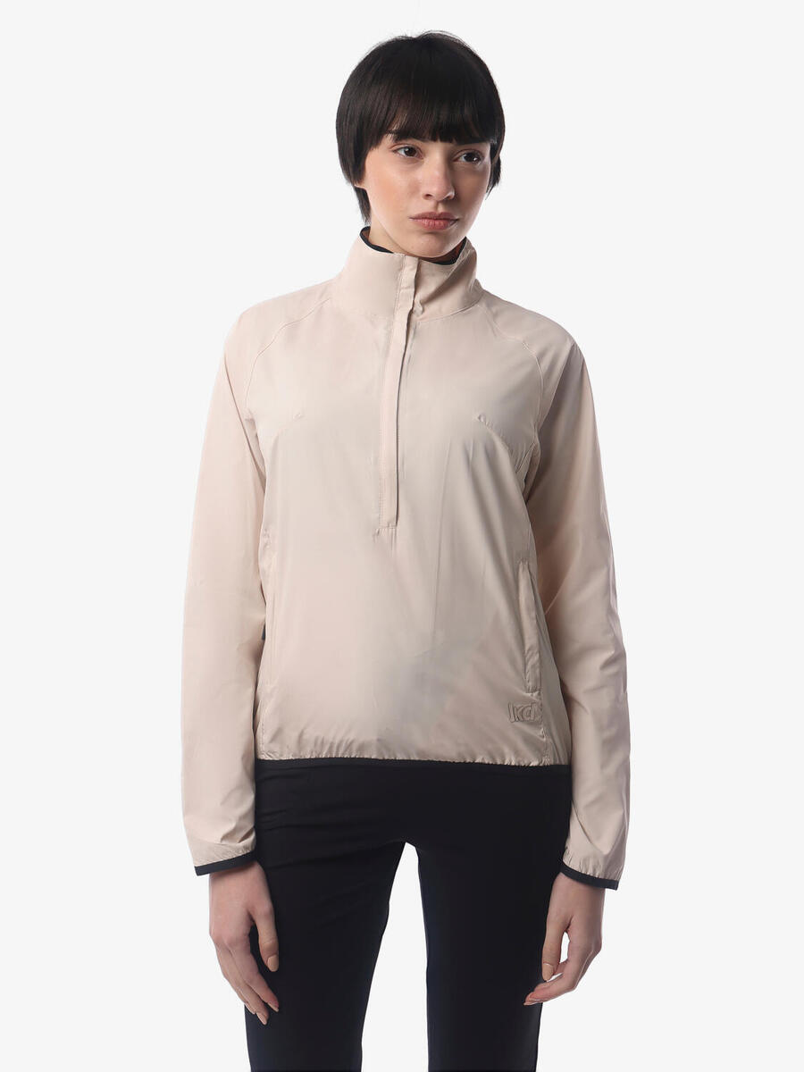 

JAKED Женская синтетическая спортивная куртка цвета экрю