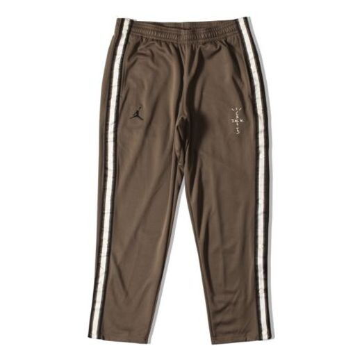 

Брюки x cactus jack by travis scott mj track pant 'palomino black' Air Jordan, коричневый