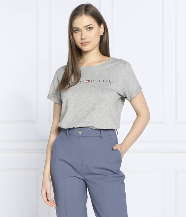 Футболки Regular fit Tommy Hilfiger, серый — фото 3
