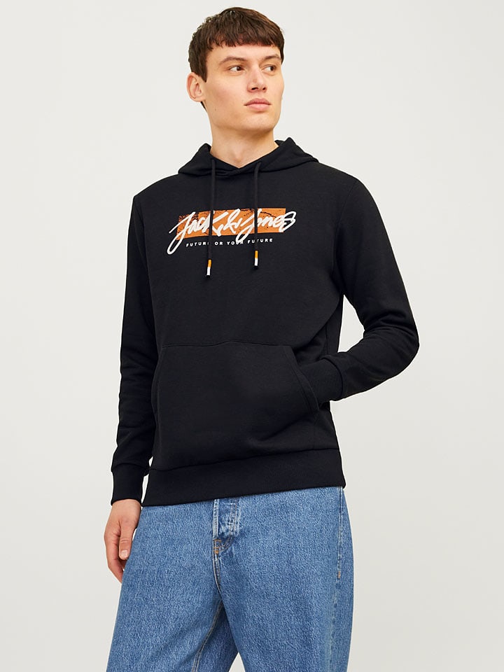 

Толстовка с капюшоном Jack & Jones, черный