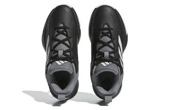 Кроссовки cross 'em up 'black grey' Adidas, черный — фото 4