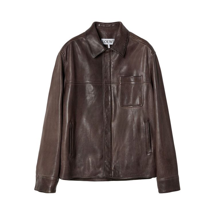 

Рубашка Loewe Overshirt, Dark Brown