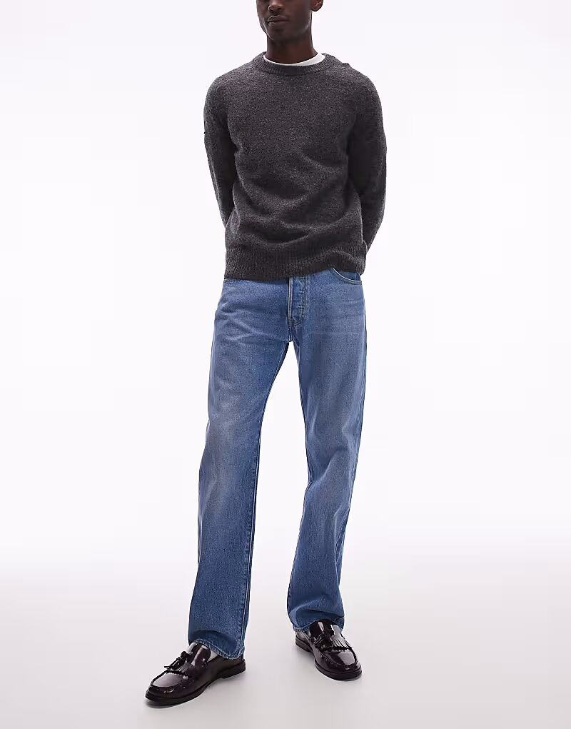 

Джинсы Levi's 501 '93 свободного прямого кроя, средней потертости