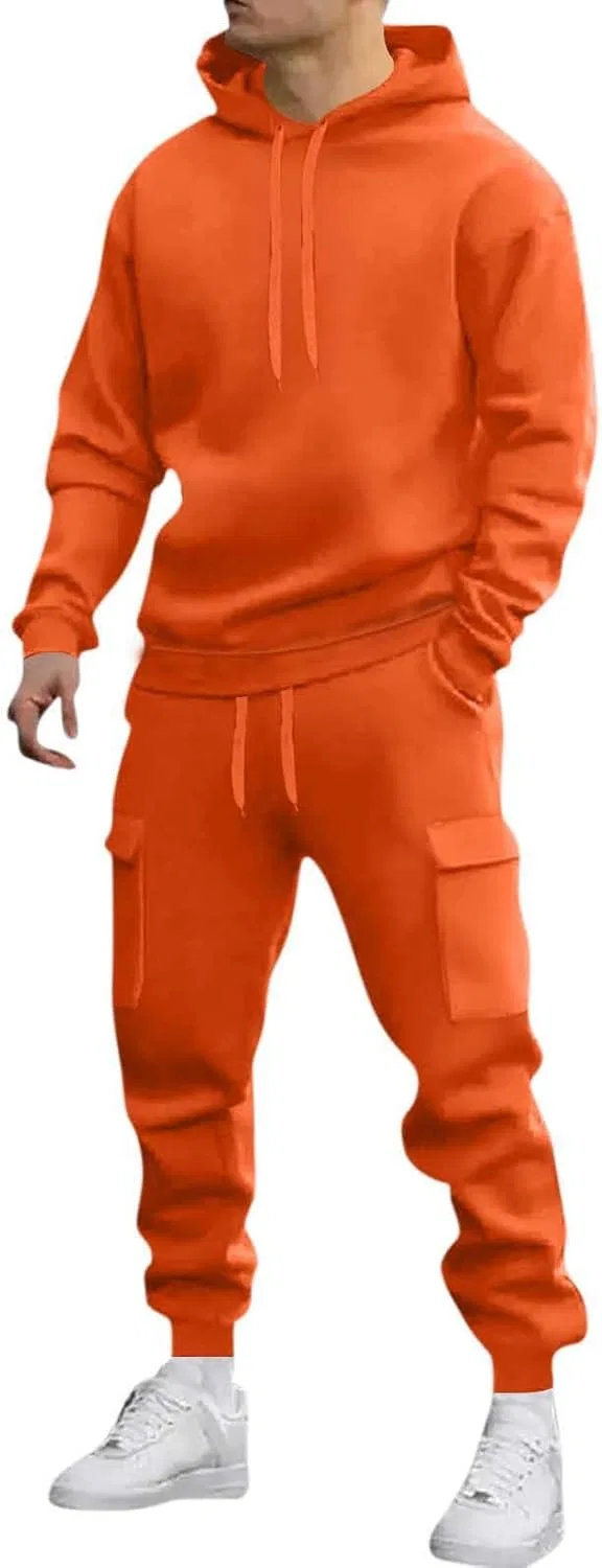 Спортивный костюм из рипстоп-ткани, Generic, 2 предмета, оранжевый