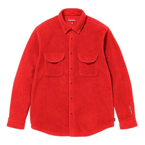 

Рубашка x polartec shirt 'red' Supreme, красный
