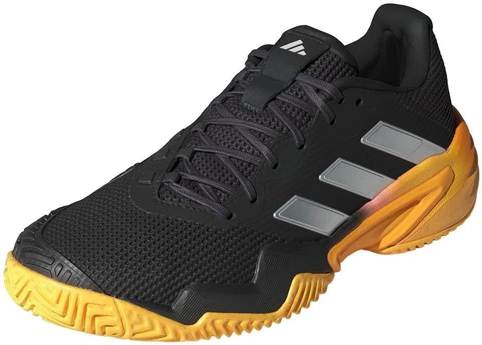 Кроссовки теннисные Adidas Barricade 13, Aurora Black/Zero Metallic/Spark — фото 2