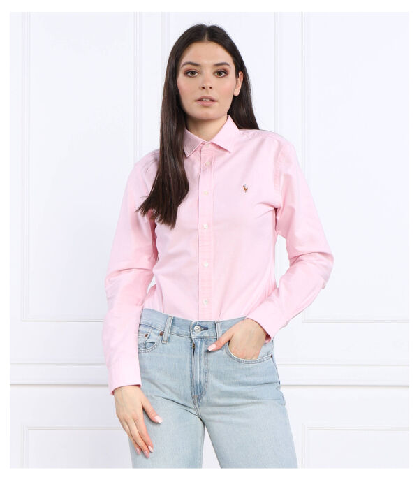 Рубашка Polo Ralph Lauren Harper, розовый — фото 3