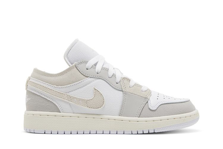 Кроссовки Air Jordan 1 Low SE Craft 'Inside Out - Tech Grey' — фото 2