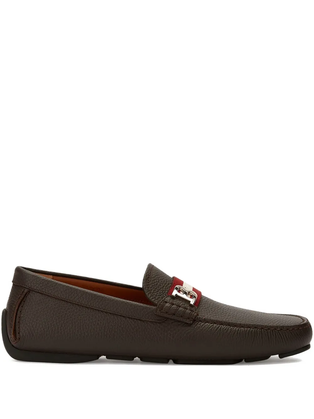 

Лоферы с логотипом Bally, коричневый
