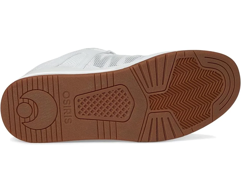Кроссовки Osiris Pixel, White/Grey/Gum — фото 3