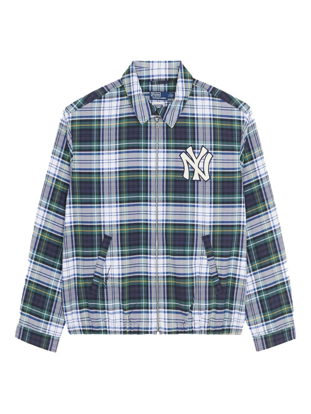 

Клетчатая куртка «Янкиз» POLO RALPH LAUREN, белый