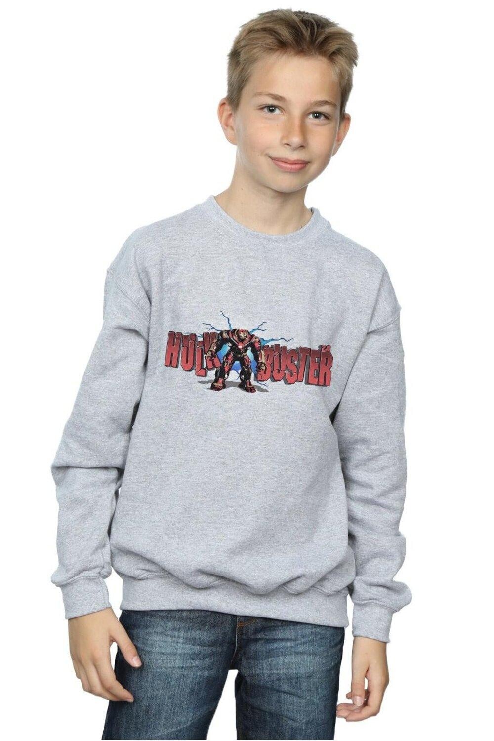 

Толстовка Avengers Infinity War Hulkbuster 2.0 Marvel, серый