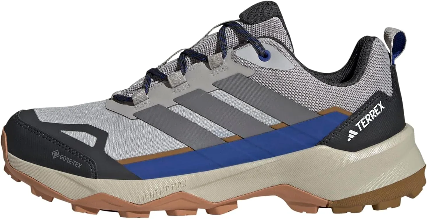 Кроссовки Adidas Terrex Skychaser AX5 GTX BLACAR/Owhite/WONALU, синий/серый