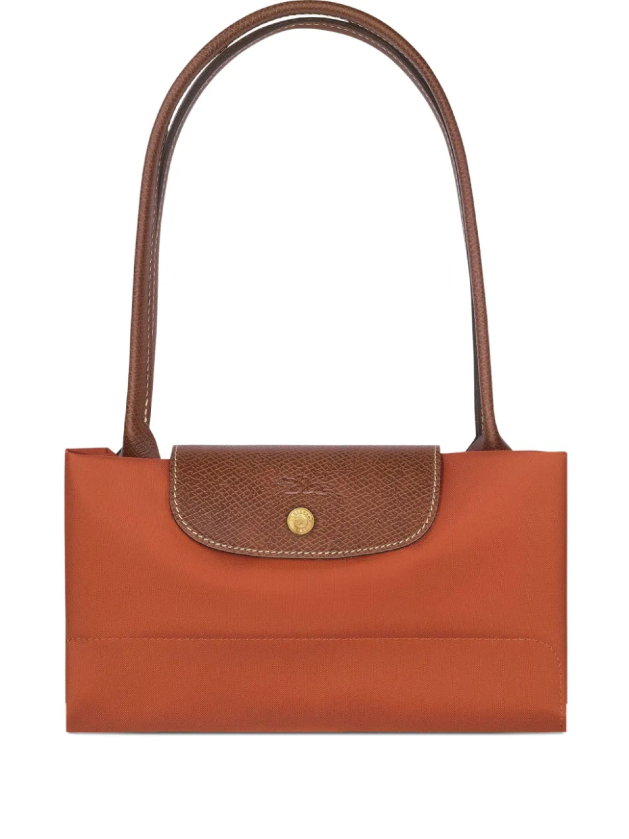 

Longchamp сумка-тоут из канваса, оранжевый