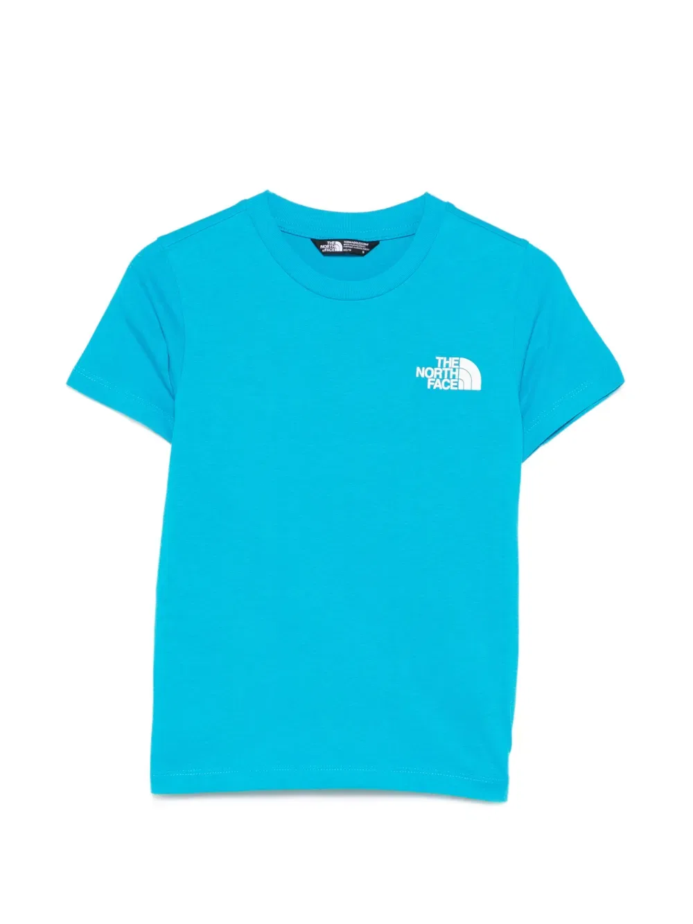 Простая футболка с куполом The North Face Kids, синий