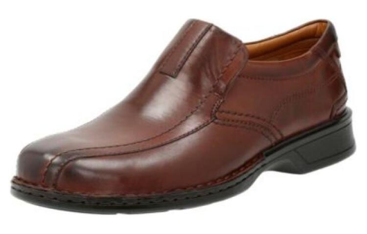 Мужские повседневные мужские низкие коричневые Clarks — фото 3
