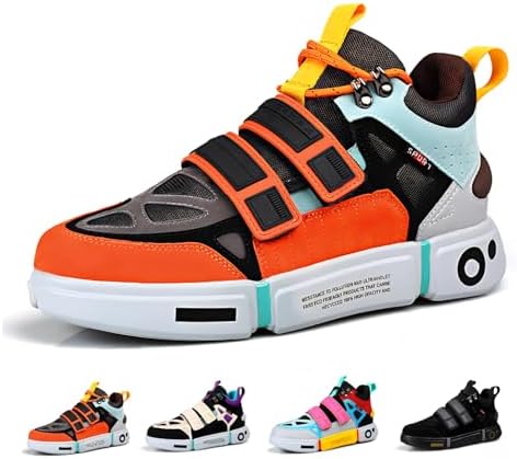 

Унисекс платформенные туфли Женская мода Повседневные массивные кроссовки Эстетика Ходьба Танцы Бег Пара обувь Acaritouch, оранжевый