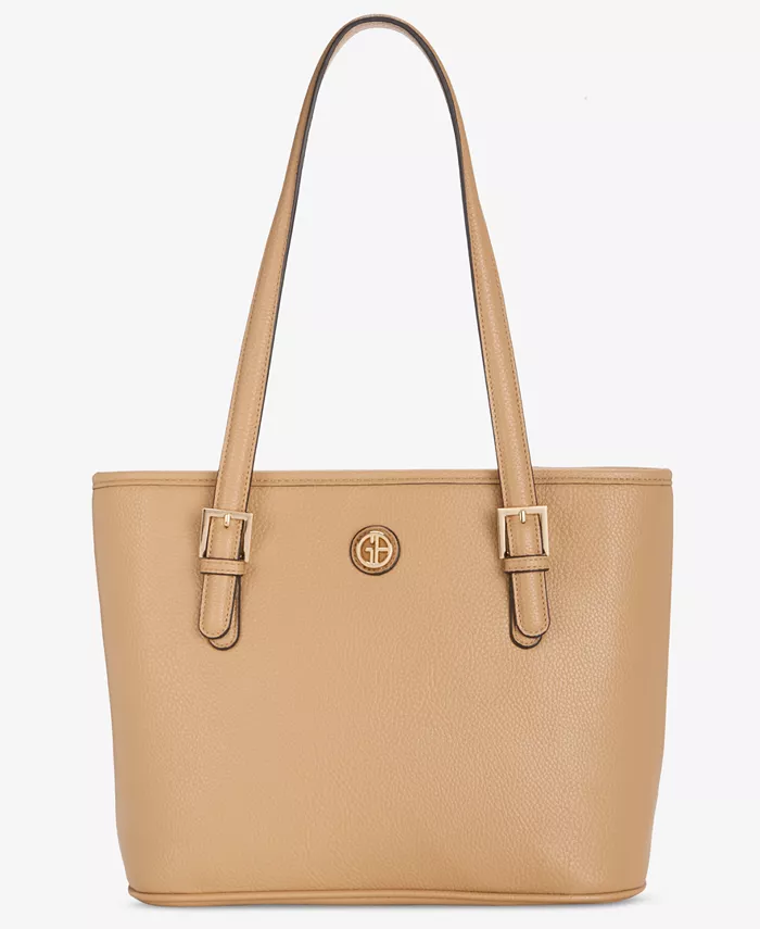 

Сумка-тоут Pebble Tulip Large Giani Bernini, коричневый