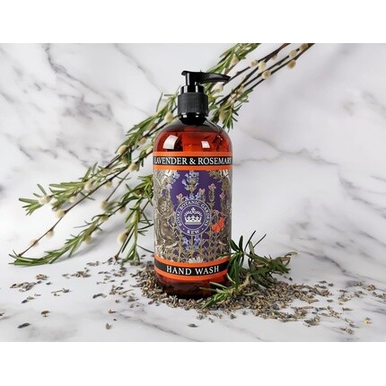 The English Soap Company Kew Gardens Роскошный гель для душа и тела с алоэ вера и витамином Е с ароматом лаванды и розмарина, 500 мл — фото 2