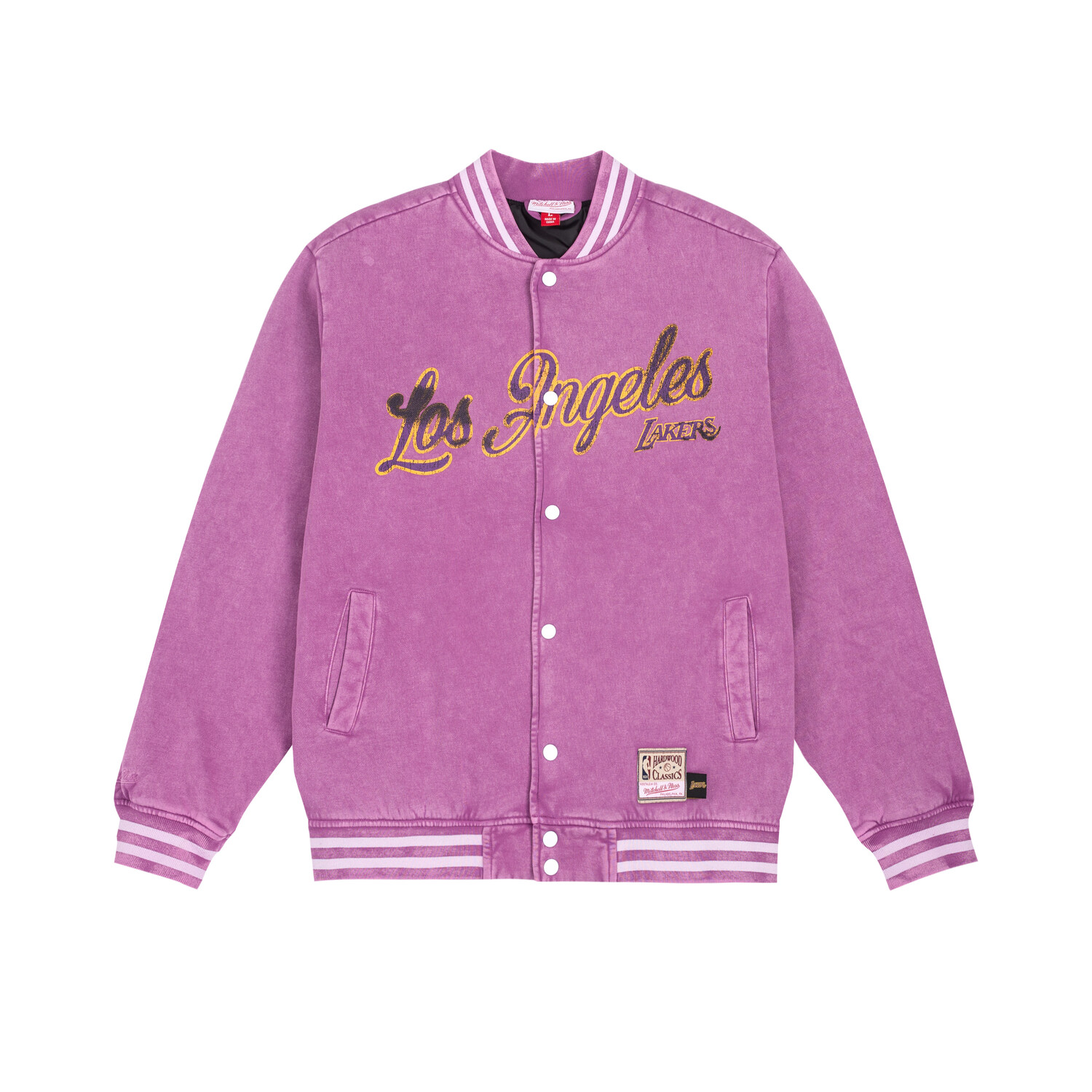 

Куртка унисекс фиолетовый Mitchell Ness