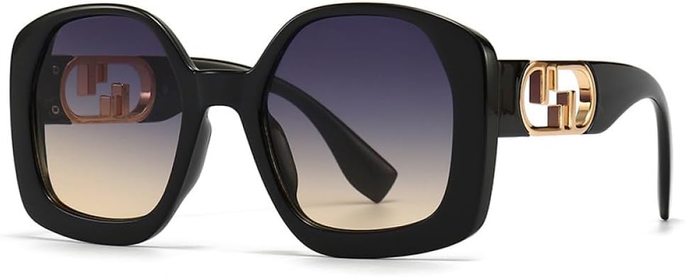 

2027 - Модные квадратные солнцезащитные очки для женщин, винтажные панк-очки, большие солнцезащитные очки для мужчин, очки с защитой от УФ-излучения UV400 MTZJH, One Color