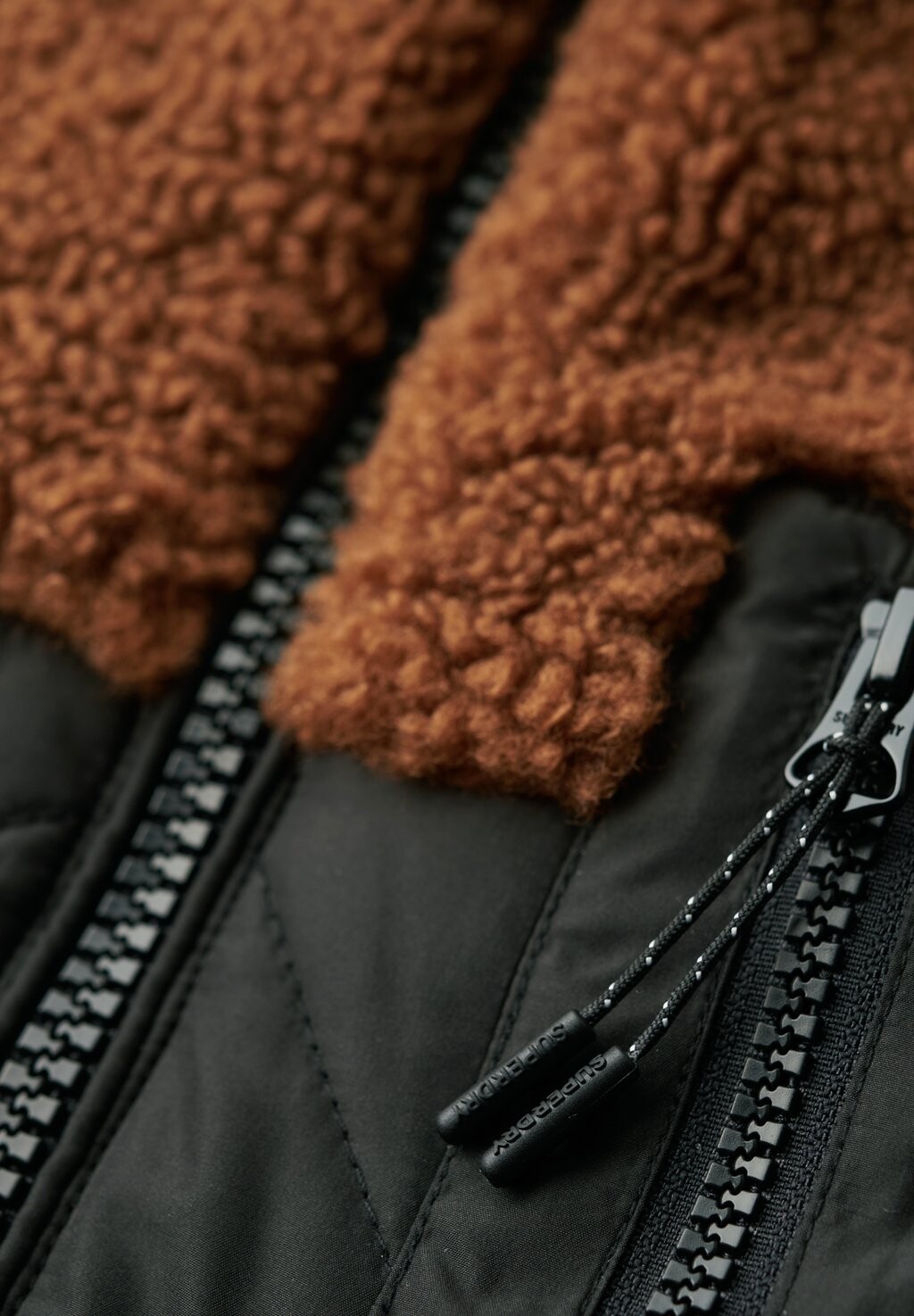 Зимняя куртка WORKWEAR HYBRID Superdry, коричневый — фото 2