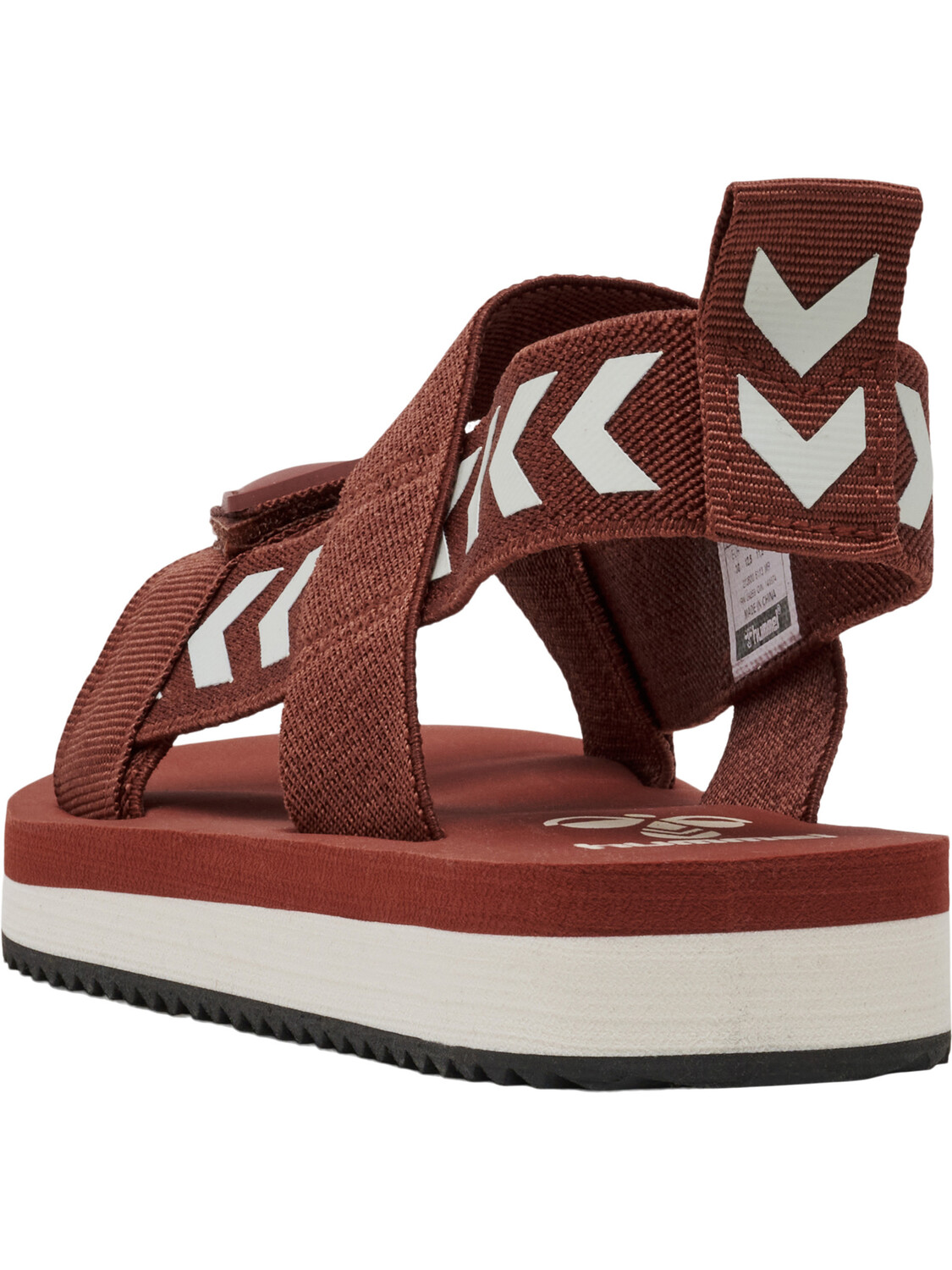 Сандалии Hummel & Poolschuhe Elastic Sandal Jr, цвет COPPER BROWN — фото 2