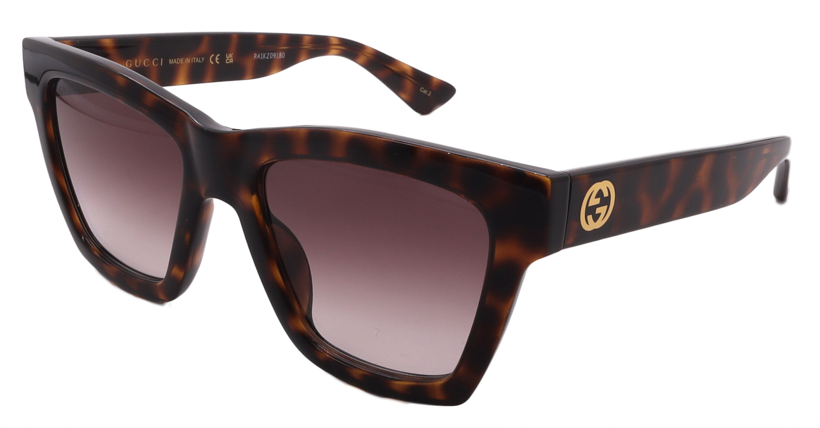 

Солнцезащитные очки Gucci GG1714S-002-54-19-140 неполяризованные Gg, коричневый