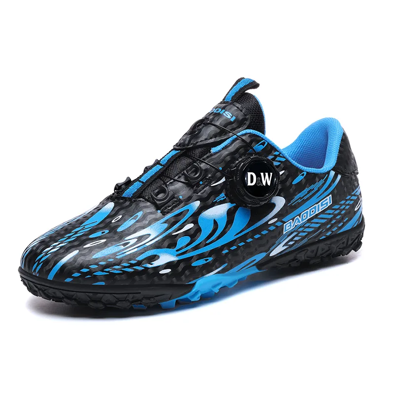 Низкие кроссовки PU с амортизацией и устойчивостью к ударам D&W, Sky Blue Turf