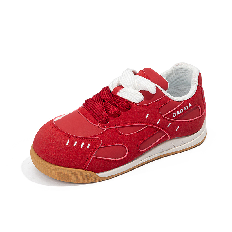 Babaya Скользостойкие амортизирующие кроссовки Low top Kids Lifestyle Red для подростков — фото 2