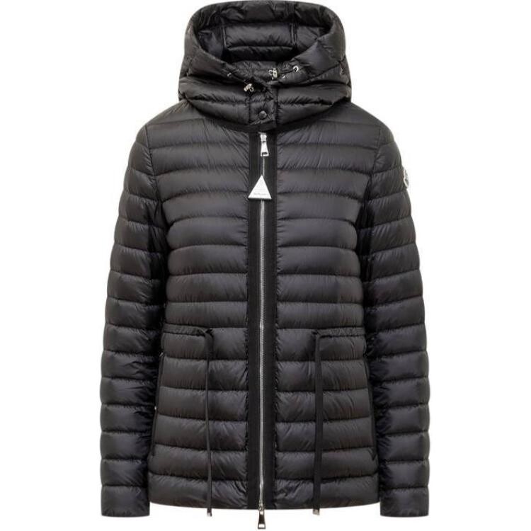 

Пуховик женский черный Moncler