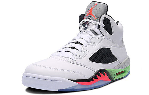 Кроссовки 5 ретро Air Jordan, белый — фото 2