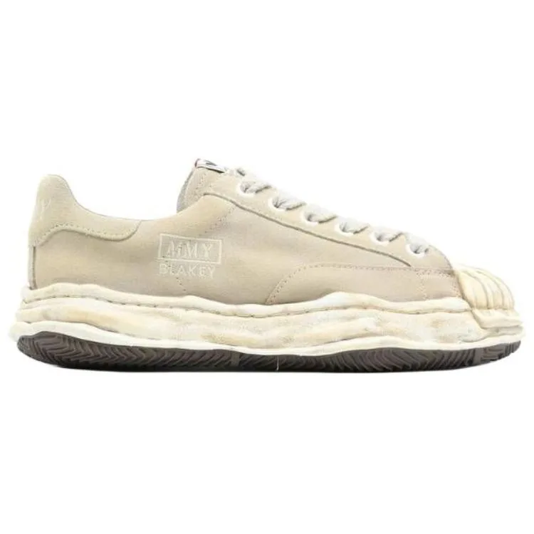 MIHARA YASUHIRO Кроссовки casual Blakey Leather низкие мужские бежевые — фото 3
