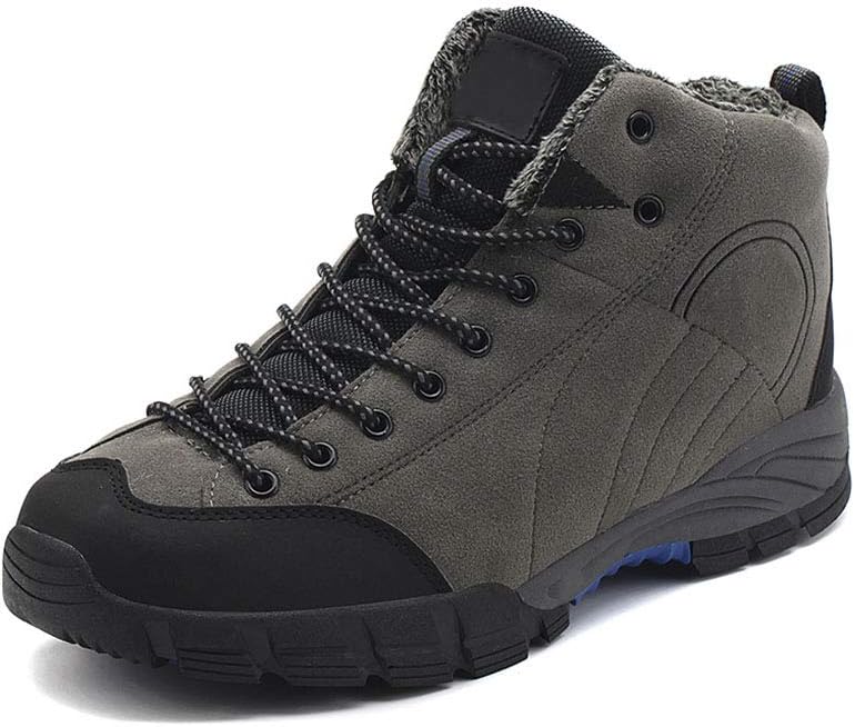 

Мужские ботинки, противоскользящие, водонепроницаемые и бархатные для походов, походные снежные ботинки Mnssrn-Mm, серый