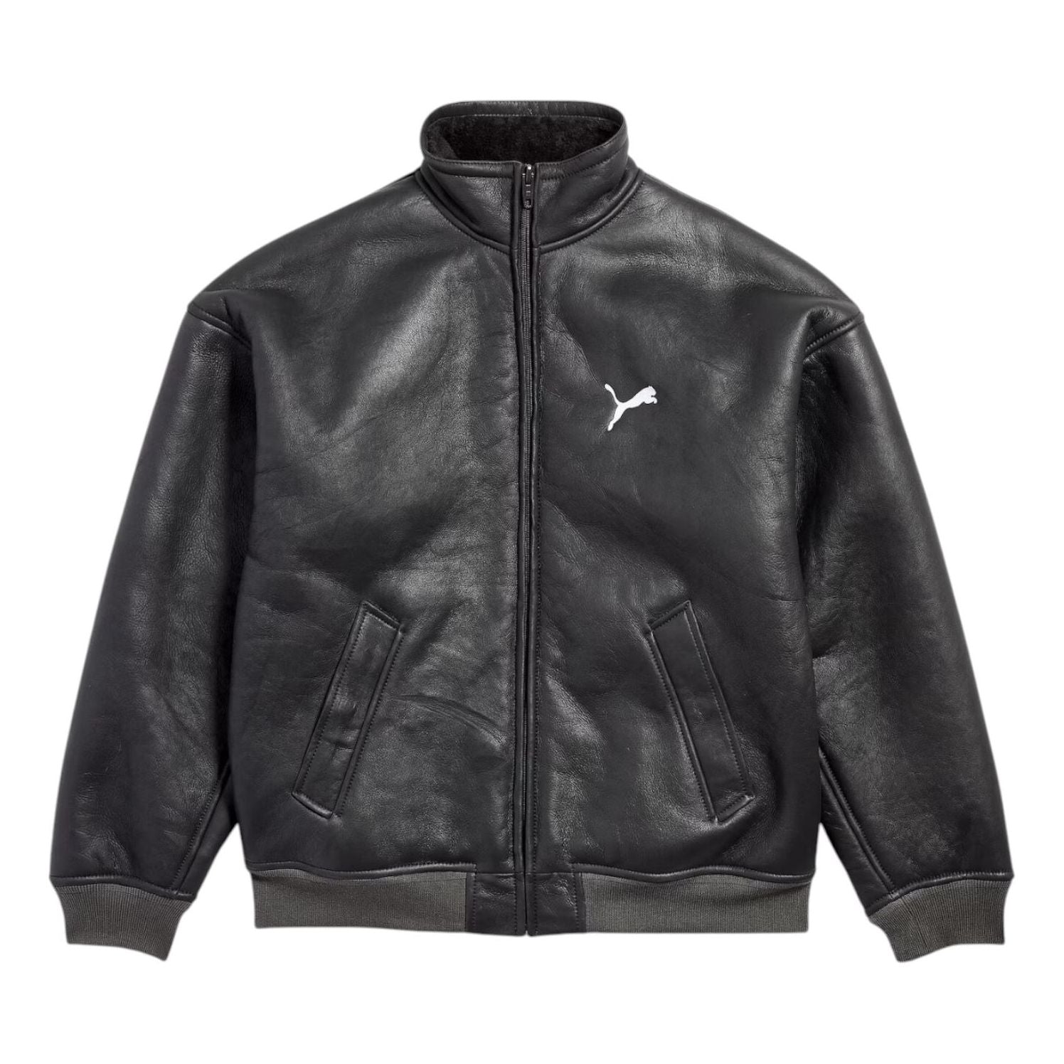 

Куртка Balenciaga x Puma Leather Jacket 'Anthracite'