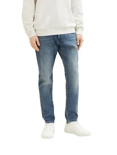 

Джинсы узкого кроя TOM TAILOR из денима с логотипом Tom Tailor Denim, синий