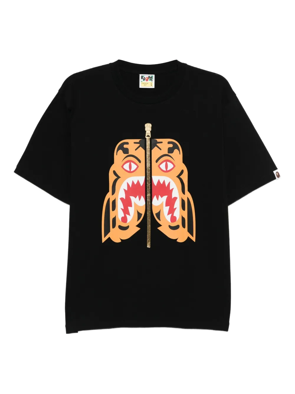 

Футболка Tiger A Bathing Ape, черный