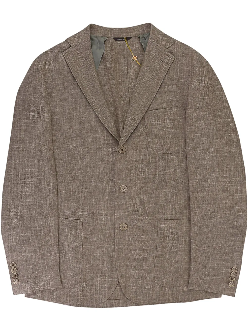 

Однобортный пиджак Loro Piana, коричневый