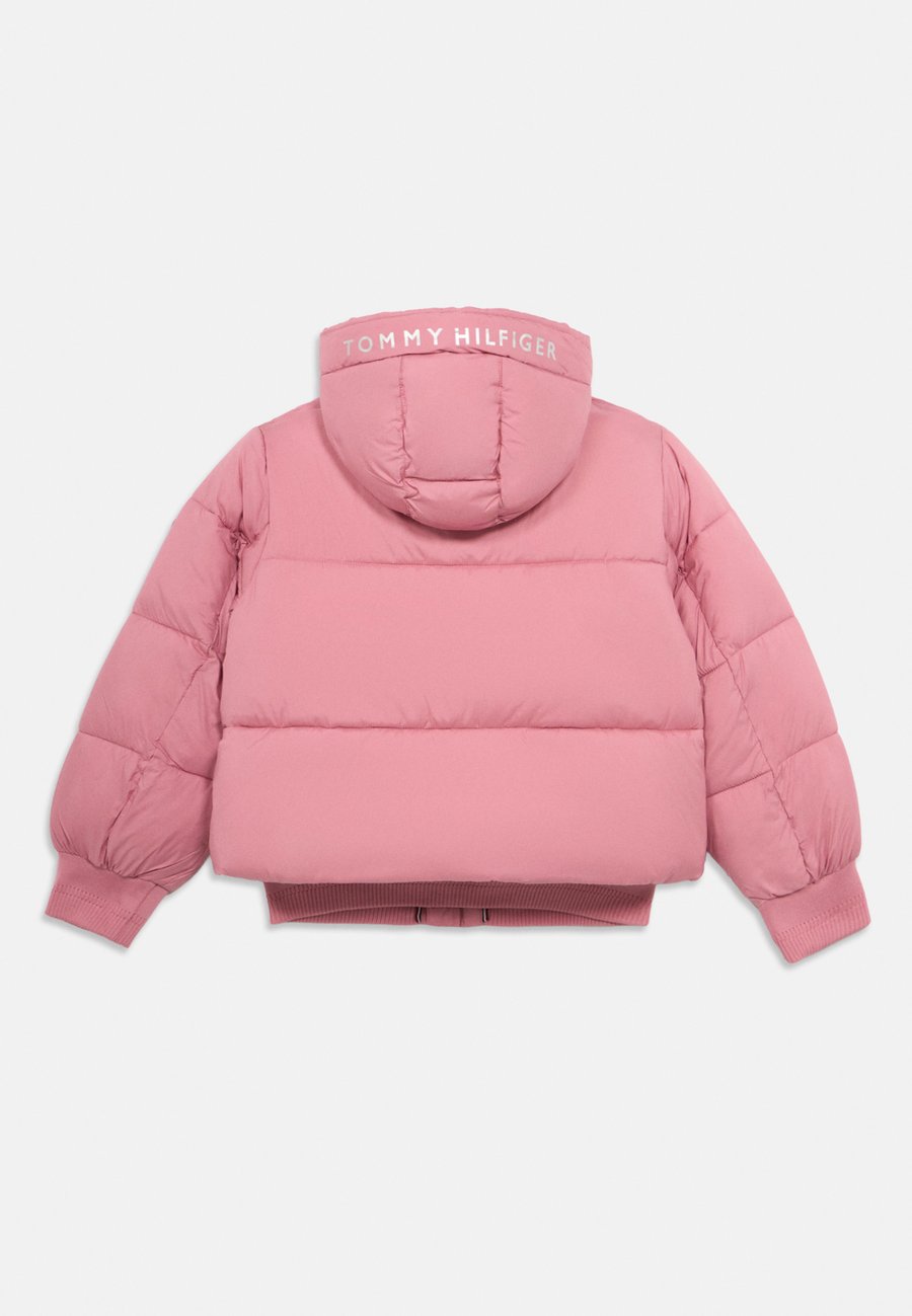 Зимняя куртка Tommy Hilfiger BRANDED PUFFER JACKET, Mystic Pink/Pink — фото 2