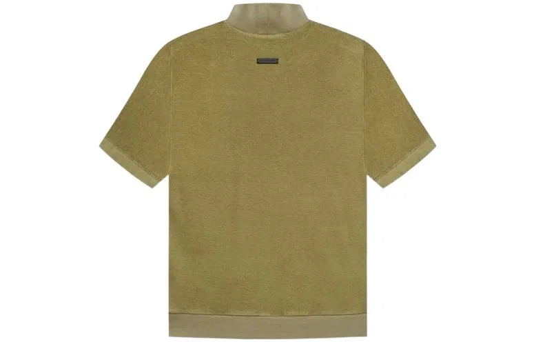 Свитшот с имитацией ворота Fear Of God Army Green — фото 2