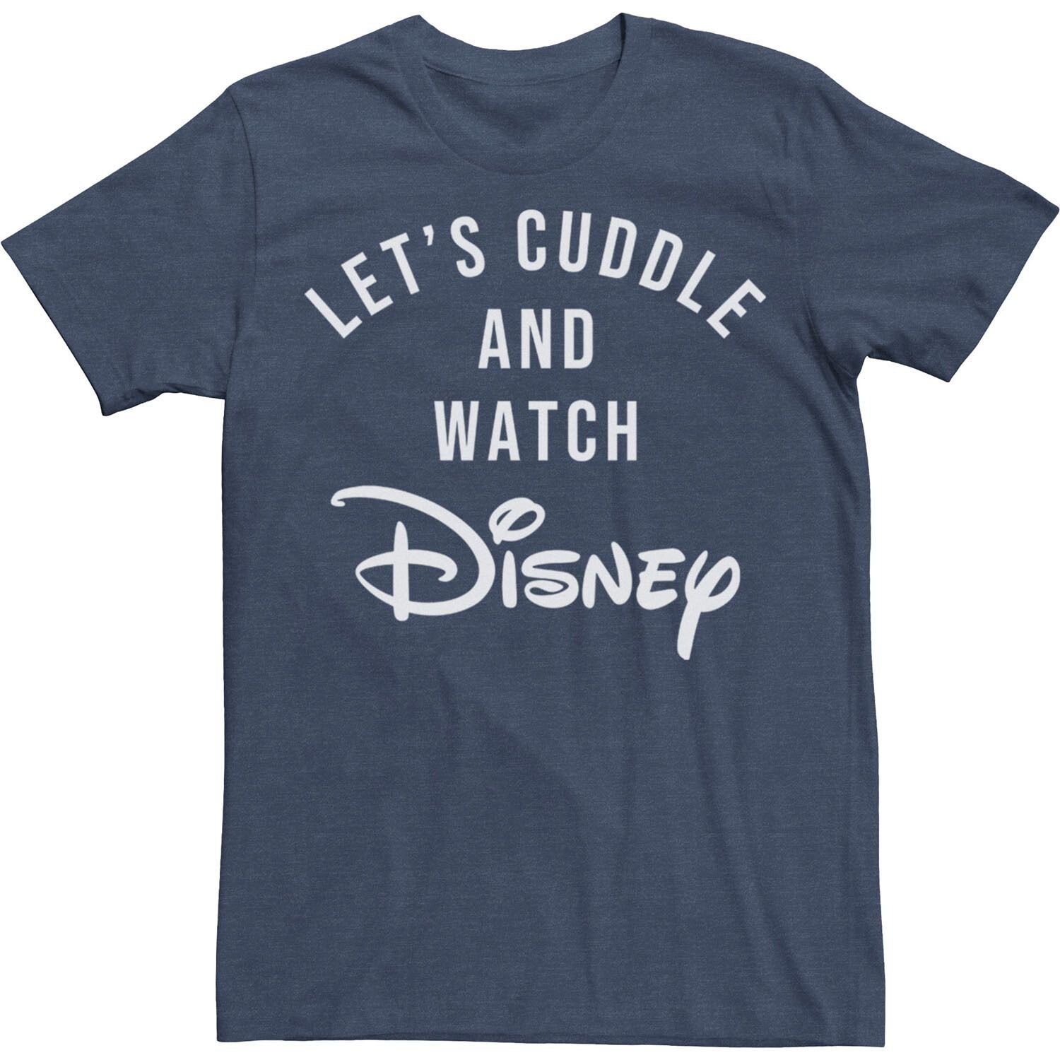 

Мужская футболка с логотипом Disney Let's Cuddle Licensed Character